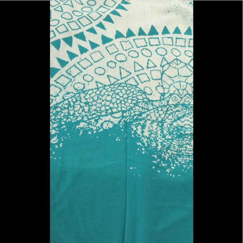 Turkish Cotton throw| Abstract pattern| Heavyweight Oversized Cotton Throw - Picture 2 of 6